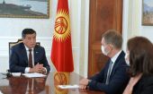 Президент Кыргызстана встретился с главой Миссии наблюдателей БДИПЧ ОБСЕ