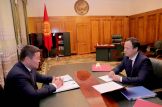 И.о. президента Кыргызстана встретился с главой МИД страны