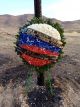 Делегация МГФ «Мир» возложила венки на месте гибели экипажа российского вертолета МИ-24 в Армении