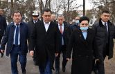 Садыр Жапаров поздравил воспитанников Чуйской школы-интерната