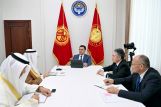 Президент Кыргызстана принял Генерального секретаря Совета сотрудничества арабских стран Залива