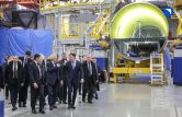 Юрий Слюсарь посетил авиазаводы ОАК в Комсомольске-на-Амуре, Иркутске и Новосибирске
