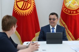 Садыр Жапаров принял Посла Германии в Кыргызстане