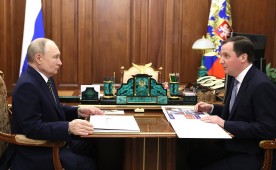 Владимир Путин встретился с губернатором Архангельской области